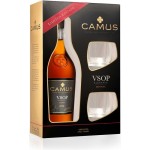 CAMUS VSOP+2 GLASSES LIMITED EDITION Cognac