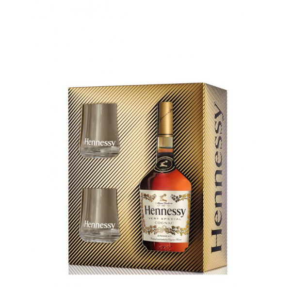 HENNESSY VS WITH GLASS Cognac