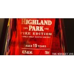 HIGHLAND PARK 15 Y.O FIRE EDITION Whisky