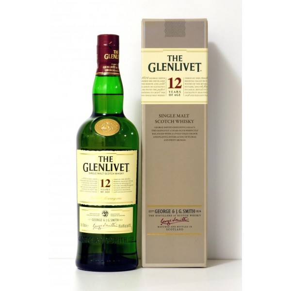 THE GLENLIVET 12 Y.O. NEW BOTTLE Whisky